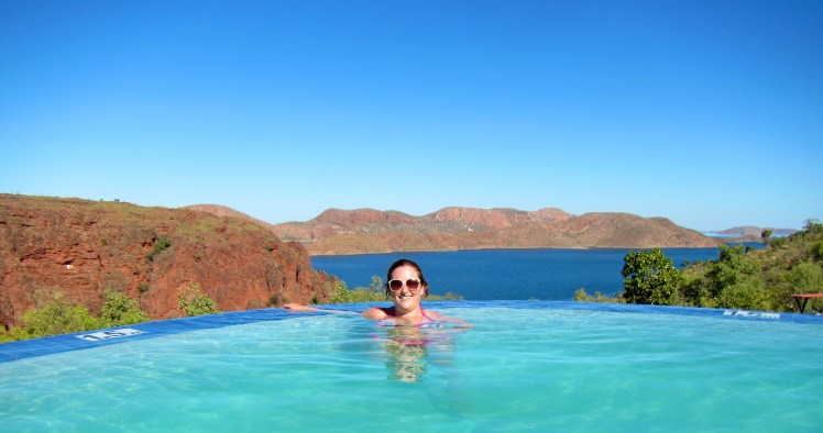 Infinity Pool at Lake Argyle