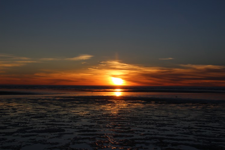 Sunset at 80 Mile Beach