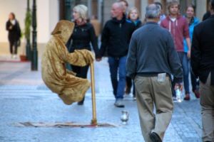 Got to work hard to  get noticed in Prague, so much going on