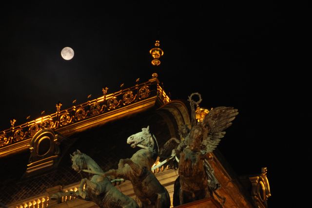 Moonlight on the National Theatre