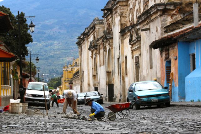 Roadworks Antigua style
