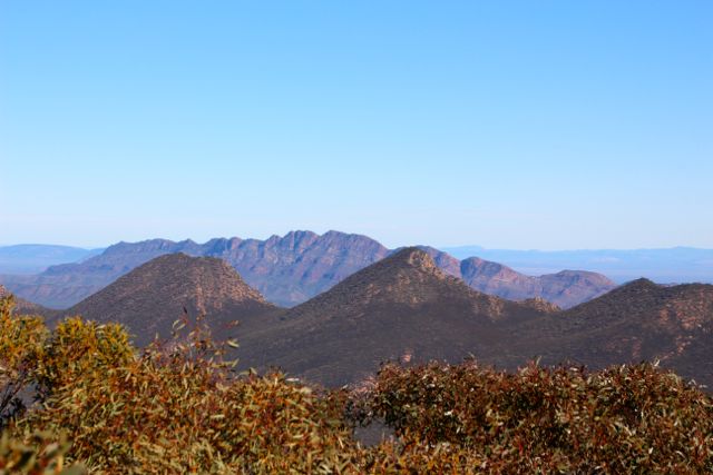 A view of Wilpena Pound from the 'Outside Trail'